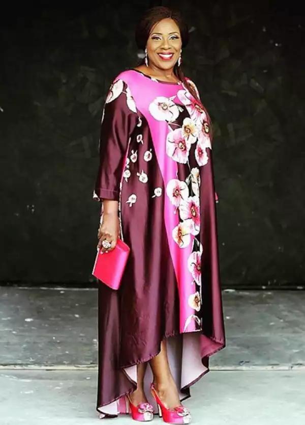 Joke Silva Shines as She Steps Out For Project Fame